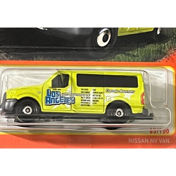 Matchbox Nissan NV Van Long Card Diecast 1:64 “LA Tours & Adventures” 2024 - Picture 3 of 4